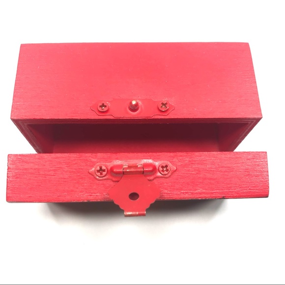 Al Capone Scarface Gangster inspired distressed graffiti Rocker Box Mini 4”x2.5” - Picture 7 of 12